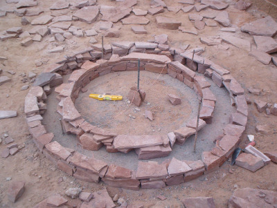 building a firepit